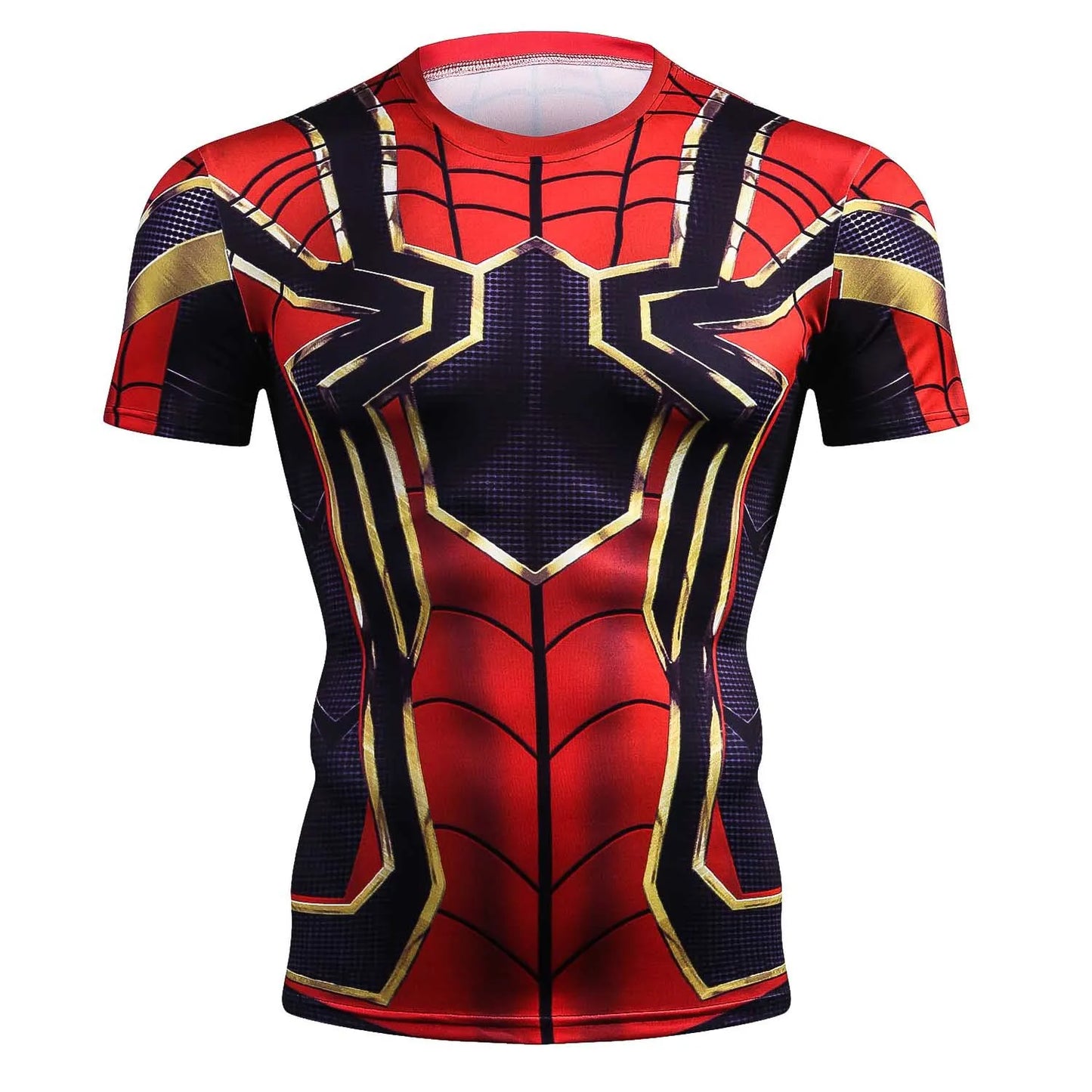 Compression Shirts Men 3D Printed T shirts Short Sleeve Cosplay Costume Tops Male Gym Sport Fitness Tights T-shirt Homme Tee